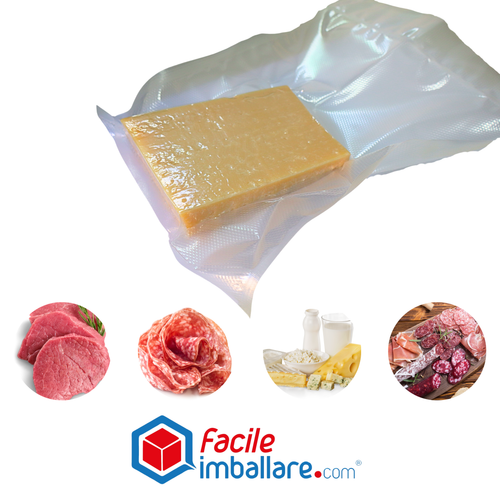 100 BUSTE GOFFRATE PER SOTTOVUOTO 50 x 60 cm 100 BUSTE GOFFRATE PER SOTTOVUOTO 50 x 60 cm