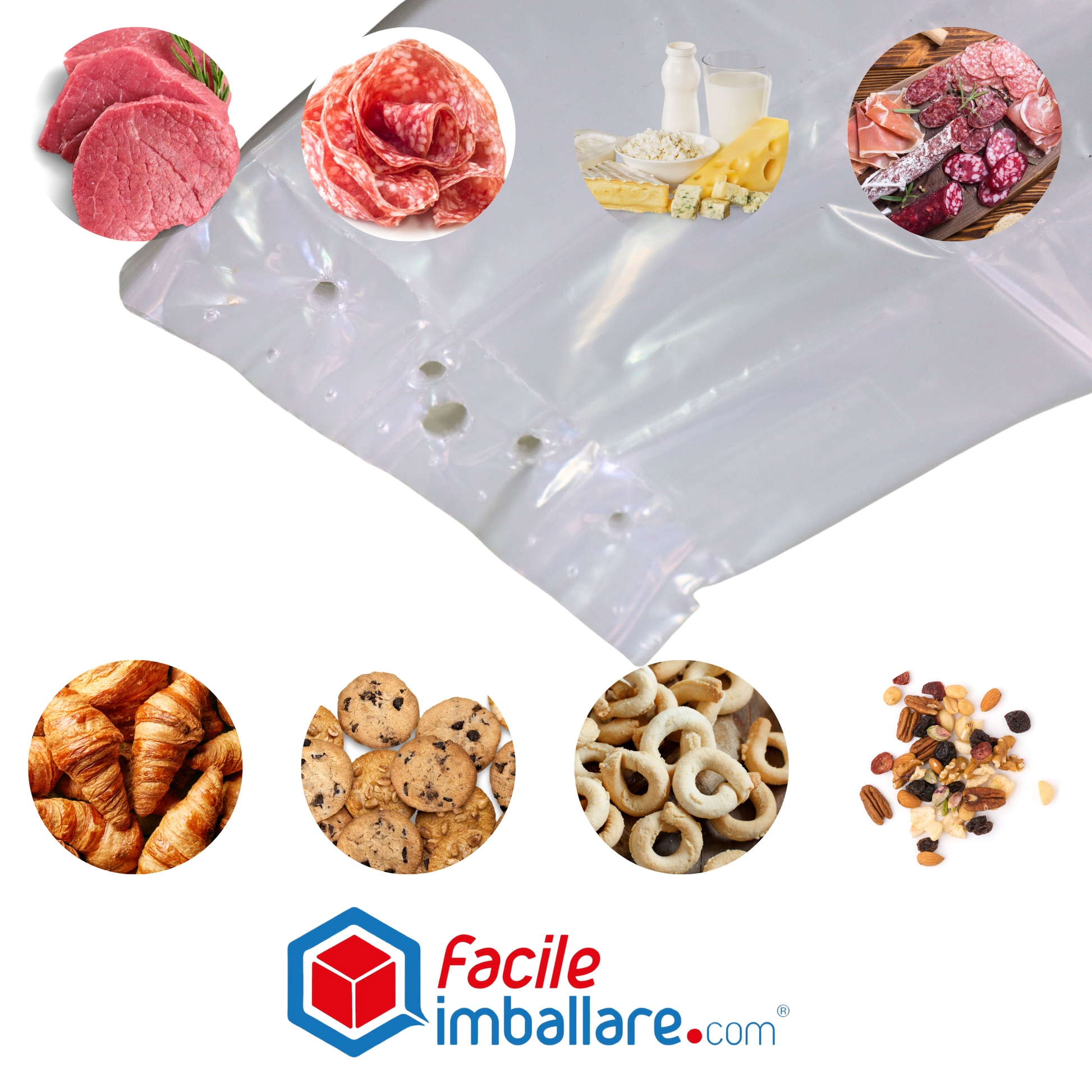 Sacchetti per Alimenti con Soffietto