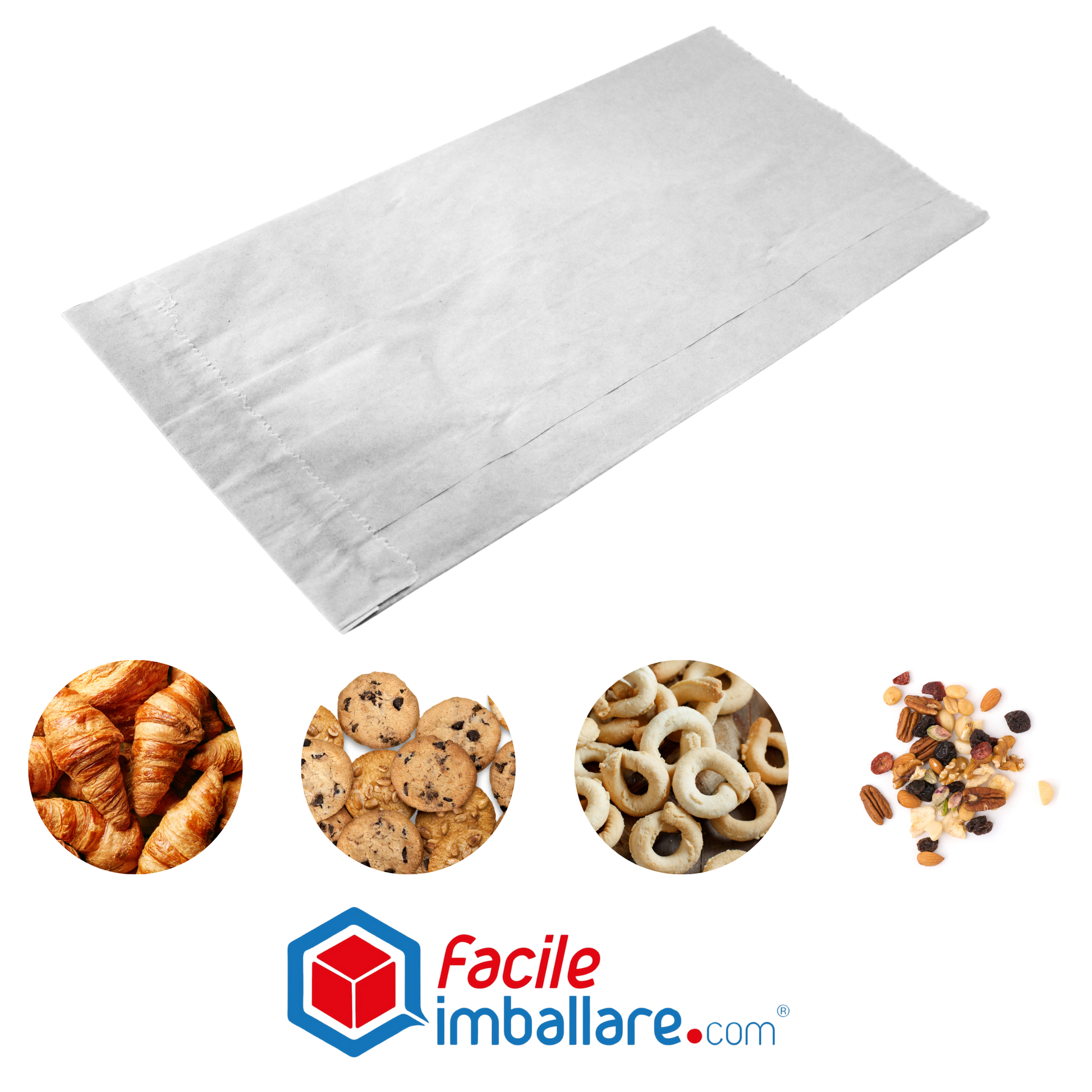 Sacchetti Carta Bianca